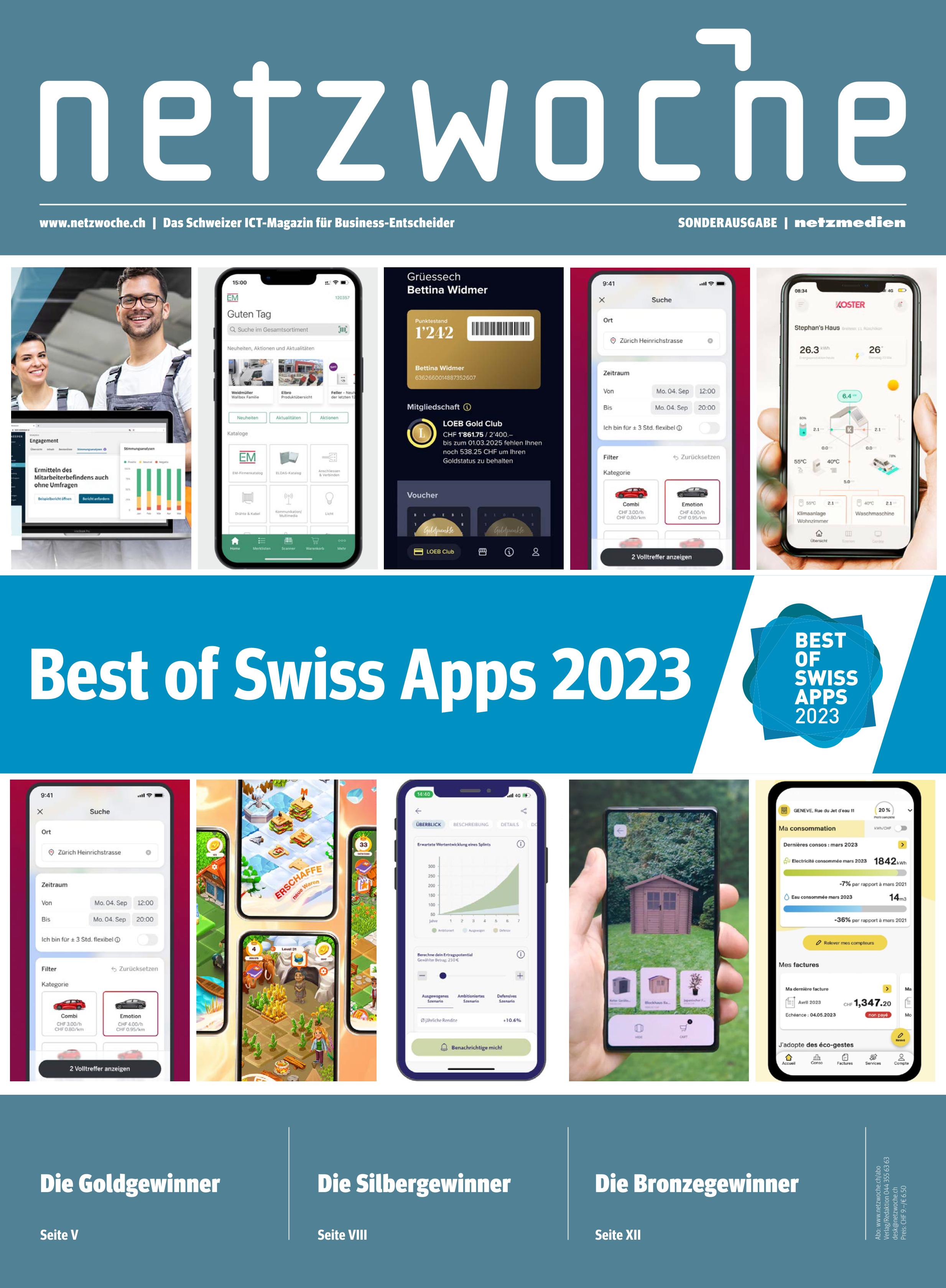Special Best of Swiss Apps 2023