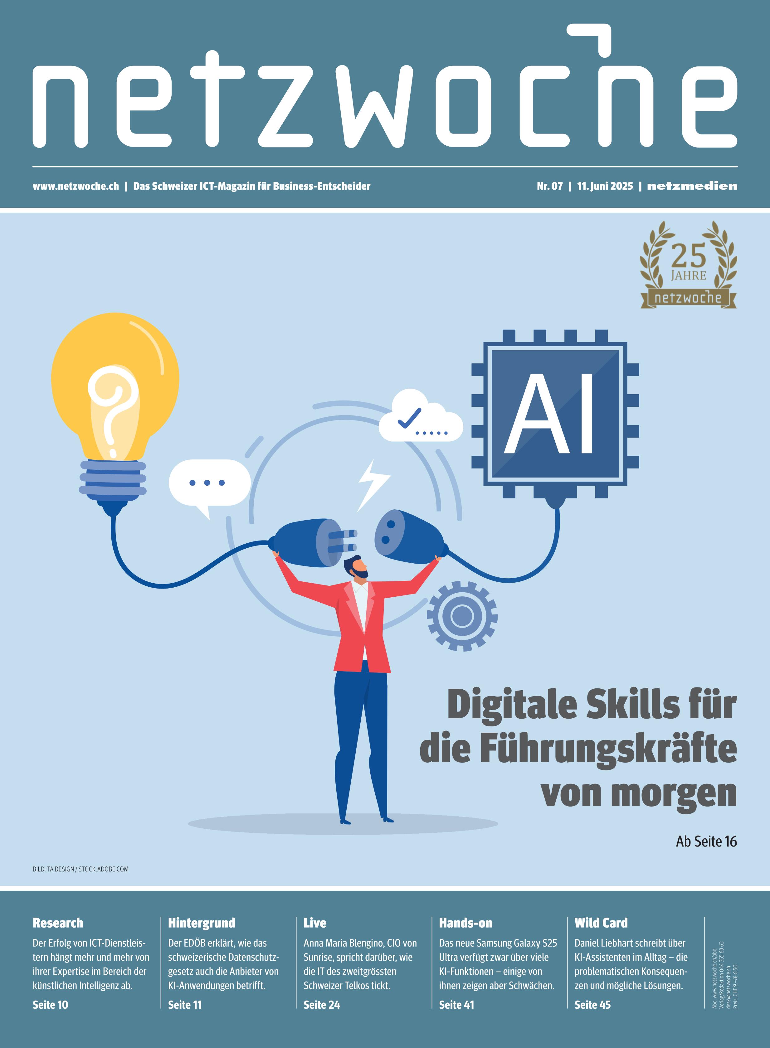Netzwoche Nr. 07/2025