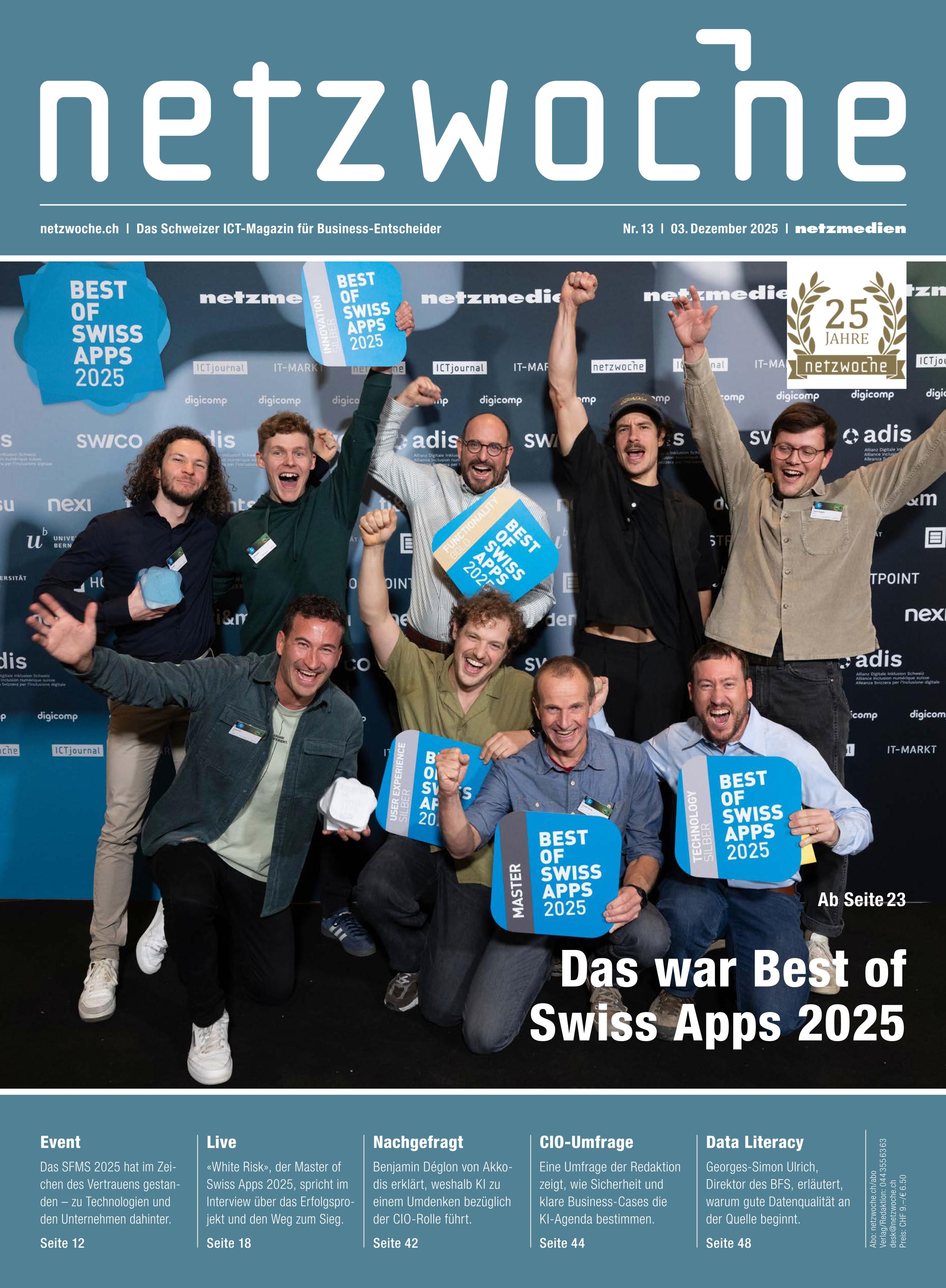 Netzwoche Nr. 13/2025